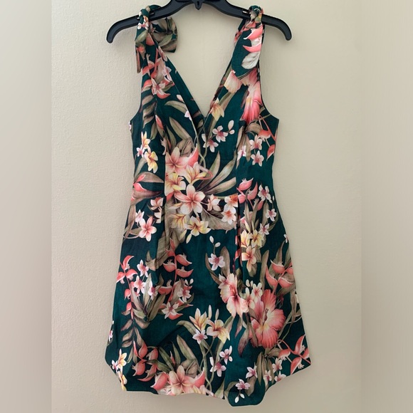 Zimmermann Lexi Tropical Floral Linen Minidress - Picture 3 of 7